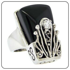 Beautiful Black Onyx Ring assorted sizes